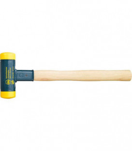Massette plastique avec manche en hickory Type 800, diam. 50 mm