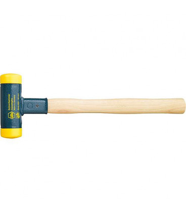 Massette plastique avec manche en hickory Type 800, diam. 50 mm