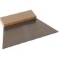 Spatule dentee C2 6x6x250mm bois