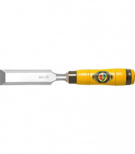 Kirschen' Ciseau de charpentier Largeur : 32 mm avec manche rond lourd et anneau en cuir