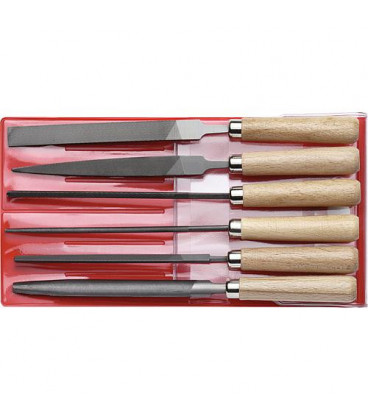 Jeu de limes a cle GEDORE red 6 pieces