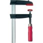 Serre-joint en fonte malleable avec manche en bois 120x60mm Type TPN12BE