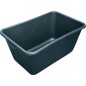 Seau a mortier 65L noir emballage  :  3 pces