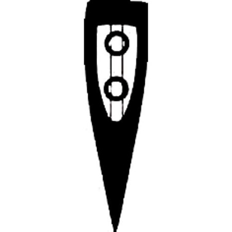 Marteau de couvreur avec manche en hickory L  : 850 mm. P :  3,0Kg. Coupe L : 70mm