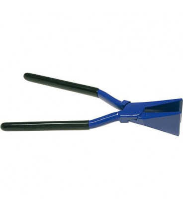 Pince a sertir, droit forgee, laquee largeur de machoire 60mm / L  :  280 mm