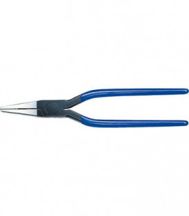 Pince plate acier forge non flexible, L  :  250 mm