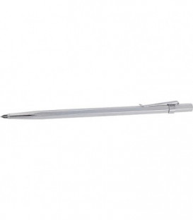 Pointe a tracer metal dur et clip de fixation tige D 6 mm L  :  145 mm