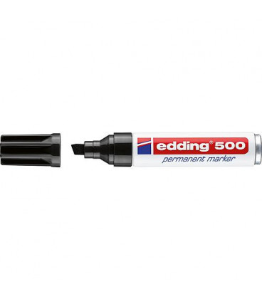 Marqueur Permanentmarker 500 noir largeur de trait 2 - 7 mm pointe grisote