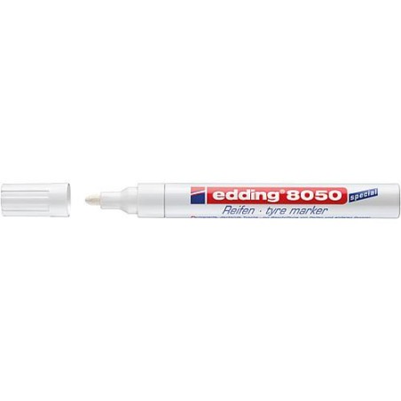 marqueur roue Edding 8050 couleur blanche