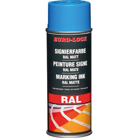 Spray couleur RAL 5015 bleu ciel mat, 400 ml