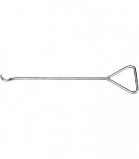 Crochet d'ouverture de couvercles de regard, ravin, autres acier galva - longueur env 85 cm