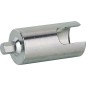 Aide pour visser - vanne d'angle avec insert 6 pans