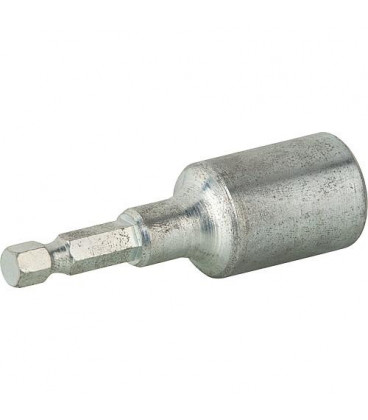 Porte-embout avec douille 1/4", M6