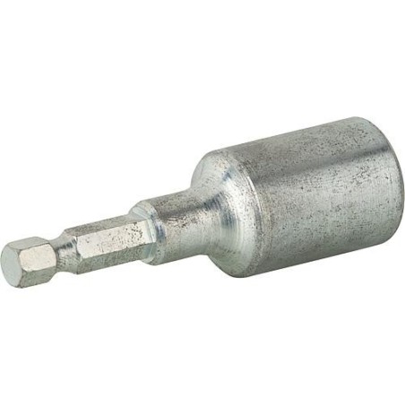 Porte-embout avec douille 1/4", M6