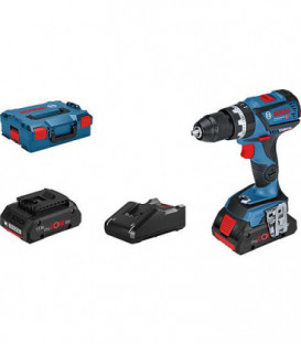 Perceuse a percussion sans fil BOSCH GSB 18V-60 18V avec 2x batteries ProCORE 4,0 et chargeur