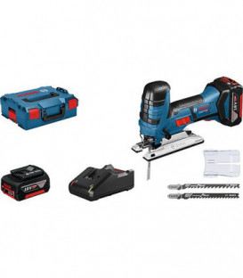 Scie sauteuse sans fil BOSCH GST 18V-Li S 18V avec 2x batteries 4,0 Ah et chargeur
