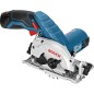 Scie circulaire sans fil BOSCH GKS 12V-26 12V avec 2 x batterie 3,0 Ah et chargeur
