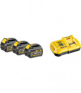 Kit de demarrage sans fil DeWALT 54V DCB 118 T3 3 batteries 6,0Ah et chargeur
