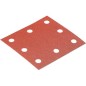 Papier abrasif 8 trous 115x105 mm K 100 emballage  :  25 pcs