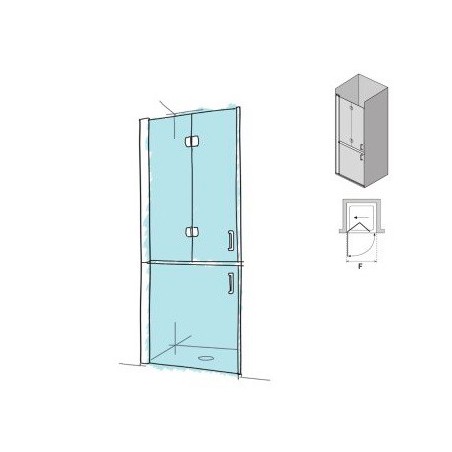 Paroi de douche PMR