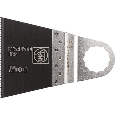 Lame de scie standard Fein Forme 136, L : 50mm, l : 65 mm 5 pieces
