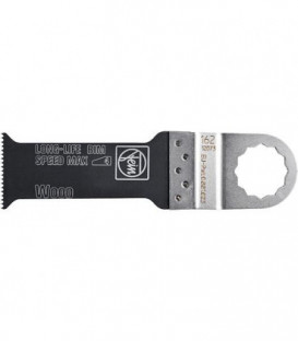 lame de scie Fein E-Cut Long life l : 32mm, L : 78mm, 12 empreintes etoiles Paquet 5 pieces