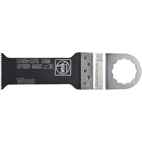 lame de scie Fein E-Cut Long life l : 32mm, L : 78mm, 12 empreintes etoiles Paquet 5 pieces