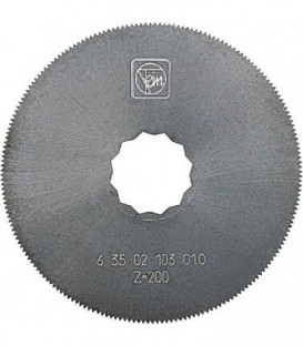 Lame de scie circulaire Fein diam. 63 mm, UE  :  2 pieces