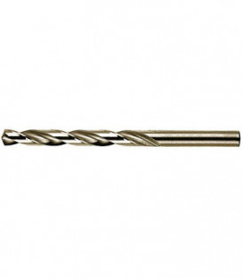 Foret acier special au Cobalt HELLER HSS-CO DIN 338 RN d : 1,0 x 34/12mm