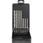ALPEN SDS-Plus Set foret a marteau, cassette metallique SDS-plus Set KM 7 pcs.