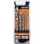 Kit foret bois ALPEN HSS Cobalt, 5 pcs dans boite en plastique
