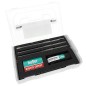 Kit Forets avec aspiration HELLER DUSTER EXPERT 3 pieces SDS-Plus, diam. 6,8 et 10mm