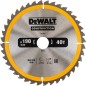 Lame de scie circulaire diam. 190 x 30 mm + 40 dents alternés convient pour DeWalt DWE575K