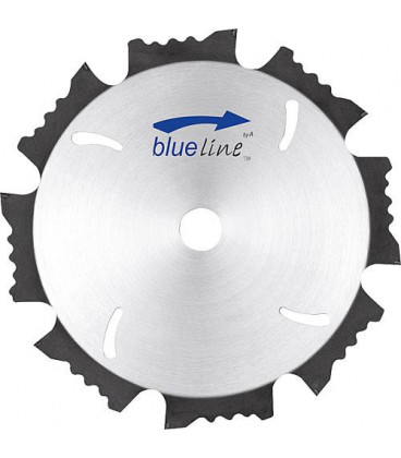 Lame scie circulaire diamant AKE blueline, D : 160x2,4x20mm 8 dents, pour bois, plastique
