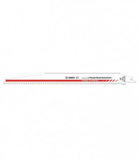 Lame scie sabre BOSCH® S1267XHM Carbide pr bois et metal Long. 300mm, emb. : 10 pc.