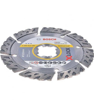 Disque a tronconner BOSCH® Diamant Best for Universal ac. insert X - Lock diam. 115 mm