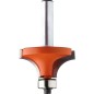Fraise a arrondir D : 31,7mm avec radius 9,5mm avec D : 8,0mm tige