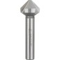 Fraise conique BOSCH D :  25,0mm et 10m tige