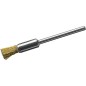 Brosse pinceau diam. 5 mm avec tige 3,0mm, laiton 0,1mm