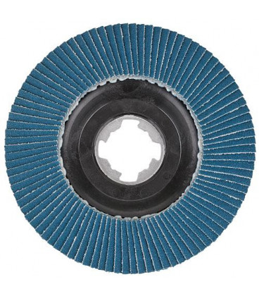 Disque abrasif a lamelles BOSCH couse avec insert X-Lock diam. 115mm K120