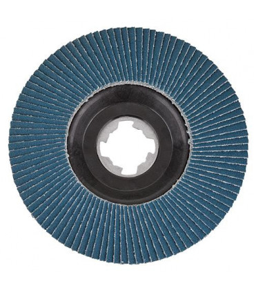 Disque abrasif a lamelles BOSCH coude avec insert X-Lock diam. 125mm K120