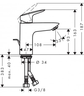 Mitigeur Lavabo Logis 100