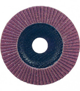 Ferrasse a lamelles INOX Grain emeri special:KK 40 115 mm / tissu de coton
