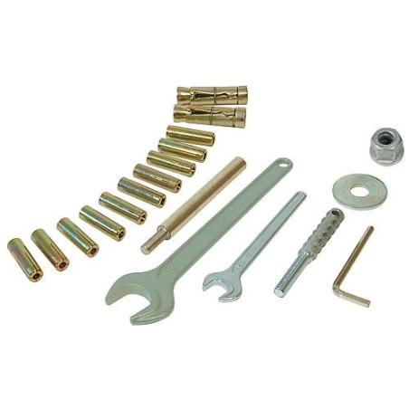 carotteuse a diamant Rems Picus S3 Set avec support de forage et 3 couronnes a fleurets. D 62/82/132mm