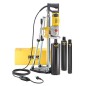 carotteuse a diamant Rems Picus S3 Set avec support de forage et 3 couronnes a fleurets. D 62/82/132mm