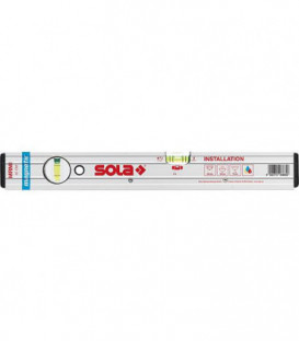 Niveau a bulle-aluminium Sola MRMI 100 avec reglage de references, longueur  :  1000mm