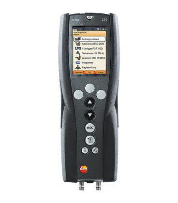 Testo 324, systeme de controle pour conduite gaz/eau *KB*