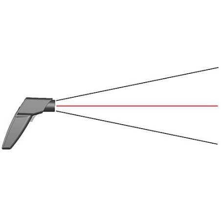 Thermometre infrarouge Testo 830-T1 marquage 1 point de mesure laser
