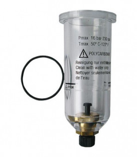 Reservoir en plastique - Standard cylindre G1/2" / G3/4" / G1"