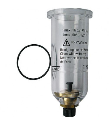 Reservoir en plastique - Standard cylindre G1/2" / G3/4" / G1"